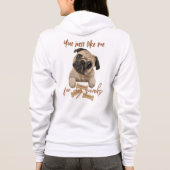 Je mag me gewoon voor mijn snacks hoodie (Achterkant)