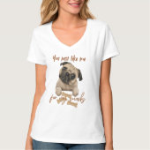 Je mag me gewoon voor mijn snacks t-shirt (Voorkant)