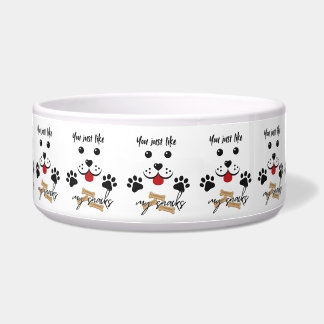 Je mag me gewoon voor mijn snacks voerbakje