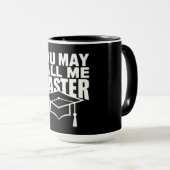 Je mag me Master Degree Afstuderen 2024 noemen Mok (Voorkant rechts)