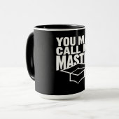 Je mag me Master Degree Afstuderen 2024 noemen Mok (Voorkant links)