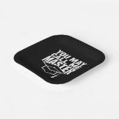 Je mag me Master Degree Afstuderen 2024 noemen Papieren Bordje (Gebogen)