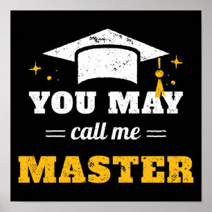 Je mag me Master II noemen Poster