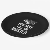 Je mag me Master III noemen Papieren Bordje (Gekanteld)