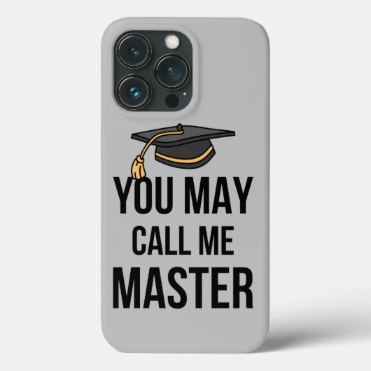 Je mag me Meester I noemen Case-Mate iPhone Case (Achterkant)