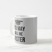 Je mag me Meester I noemen Koffiemok (Voorkant links)