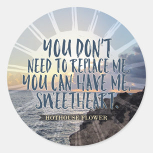 Je mag me Sticker geven