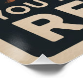 Je mag opnieuw beginnen perfect poster (Hoek)