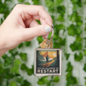 Je mag opnieuw beginnen sleutelhanger (Hand)