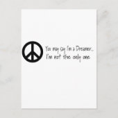 Je mag zeggen dat ik dromer ben briefkaart (Voorkant)