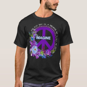 Je mag zeggen dat ik dromer ben, maar ik ben niet t-shirt