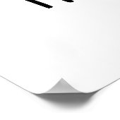 Je Maki Miso Happy Funny Japanse Food Pun Poster (Hoek)