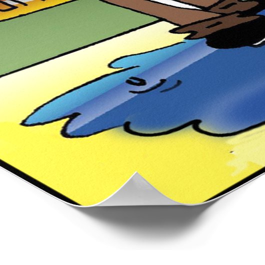 Je man begon zonder mij poster (Hoek)