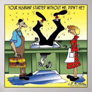 Je man begon zonder mij poster