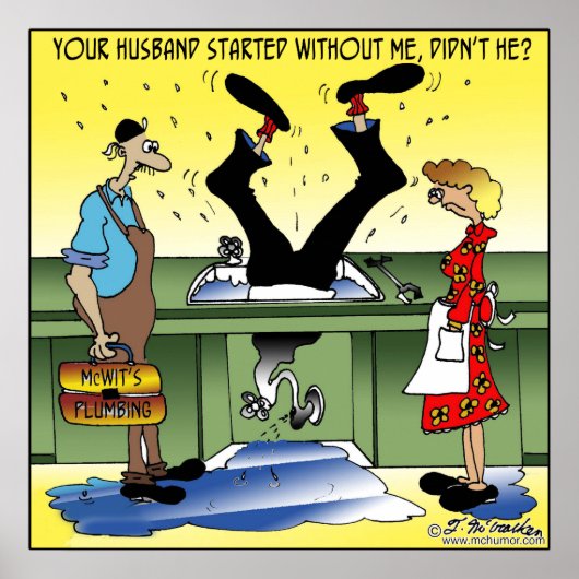 Je man begon zonder mij poster (Voorkant)