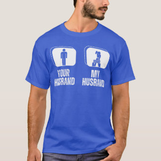 Je man mijn man vrouw karate grappig t-shirt