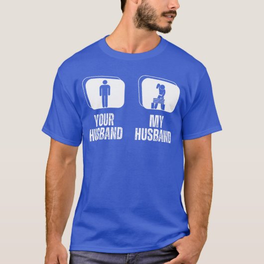 Je man mijn man vrouw karate grappig t-shirt (Voorkant)