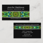 Je mandala bekijken visitekaartje (Voorkant / Achterkant)