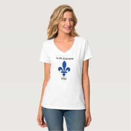 Je me souviens t-shirt