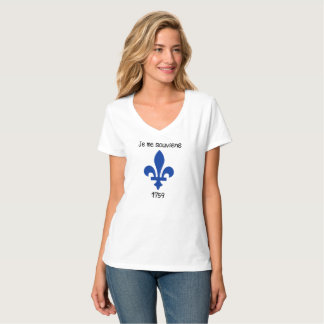 Je me souviens t-shirt