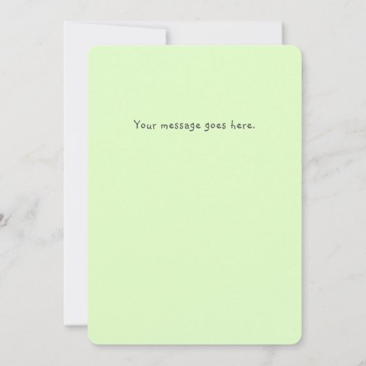 Je meloenen van hanen en kussens verzenden | Pun. Bedankkaart (Achterkant)