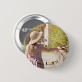 Je memoires ronde button 5,7 cm (Voorkant /achterkant)