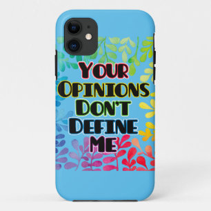 Je mening bepaalt me niet Case-Mate iPhone case