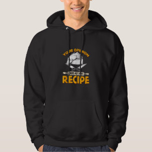 Je mening stond niet in mijn recept grappige chef  hoodie