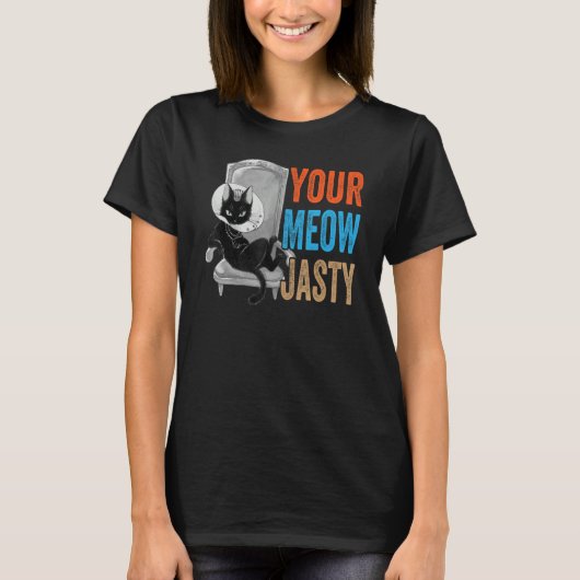 Je meow-jasty - Funny Cat Jokes - Animal Pet Lov T-shirt (Voorkant)