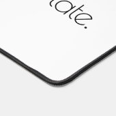 Je merkt nooit een bureaumat (Hoek)