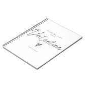 Je Missen Dit Hart Valentijnsscript Notitieboek (Linkerzijde)