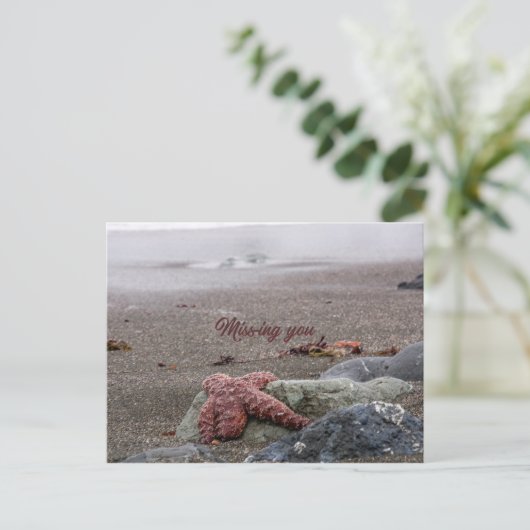 Je mist briefkaart (Staand voorkant)