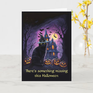 Je mist je gelukkige Halloween Kaart