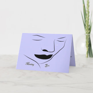 Je mist zoveel Wenskaart Kaart