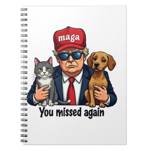 Je Miste Weer Save the Pets Trump Verkiezing Notitieboek