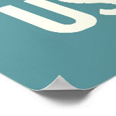 Je moed om je aandacht te vestigen op je resolutie poster (Hoek)