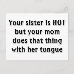 Je moeder briefkaart