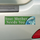 Je moeder heeft je Bumpersticker nodig (Op auto)