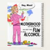 Je moeder is een circusplanner planner (Achterkant)