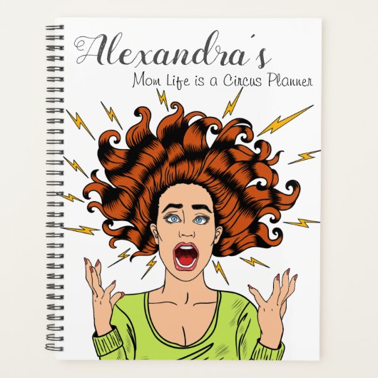 Je moeder is een circusplanner planner (Voorkant)