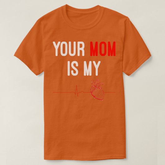 Je moeder is mijn radio grappig t-shirt (Design voorkant)