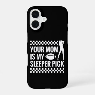 Je moeder is mijn sleeper pick, grappige fantasy f iPhone 16 hoesje