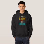 Je moeder is net als mijn cardio-Romantische koppe Hoodie (Voorkant volledig)