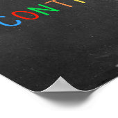 Je moeder Je bent welkome Motivatie Poster (Hoek)