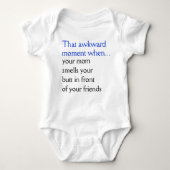 Je moeder meldt je mond. romper (Voorkant)