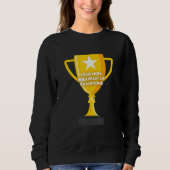 Je moeder ontbijt van kampioenen trui (Voorkant)