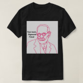 Je moeder Sigmund Freud T-shirt (Design voorkant)