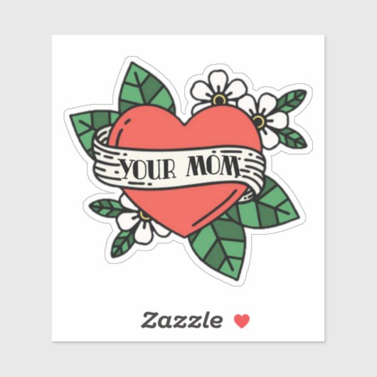 Je moeder sticker (Vel)