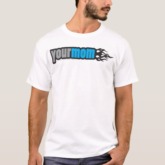Je moeder  t-shirt (Voorkant)