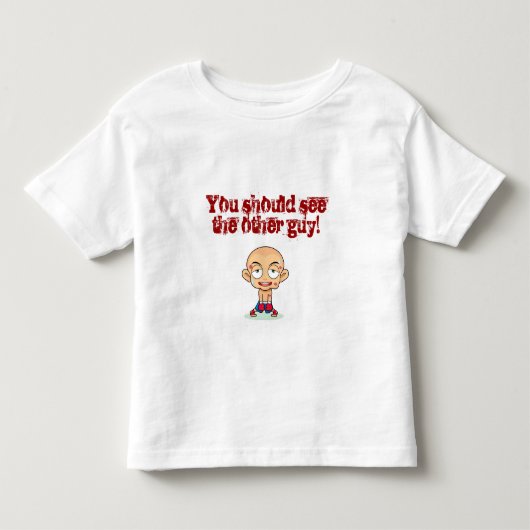 Je moet de andere zien. kinder shirts (Voorkant)